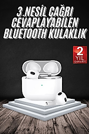 Bluetooth Kulaklık 3. Nesil Ios Android Uyumlu Yeni Nesil Wireless Charge