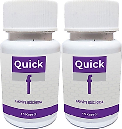 QUİCK F 2 ADET 15 Lİ TAKVİYE EDİCİ