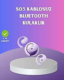 S05 Spor Kulaklığı – Kemik İletimli, Kulak Kanalını Tıkamayan Yapı