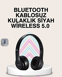 Katlanabilir Tasarımlı Bluetooth 5.0 Kulaklık | Eller Serbest Arama ve Çift Cihaz Desteği