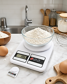 Dijital Mutfak Tartısı 10 Kg Kapasiteli LCD Ekranlı UCZZZHASSASTARTİ-8