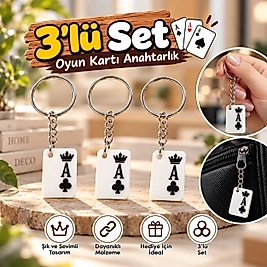 Sinek As Anahtarlık 3'lü