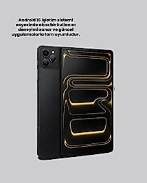 5G Uyumlu Android Tablet 16GB RAM 1TB Hafıza Set Halinde