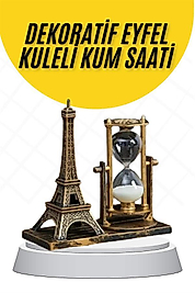 Dekoratif Eyfel Kulesi Kum Saati UUCZEYFELKULESİKUMSAATİİ2