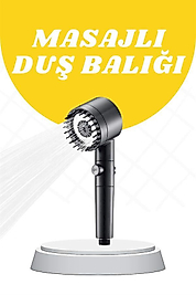 Masaj Etkili Duş Başlığı Su Basıncı Yüksek UUCZŞARJLIDUŞBAŞLIĞI2