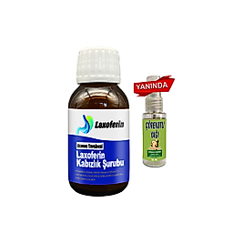 LAXOFERİN ŞURUP 50ML: 1 ŞİŞE + ÇÖREK OTUYAĞI / BAY&BAYAN