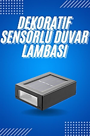 Solar Güneş Enerjili Çift Taraflı Duvar Lambası Çift Taraflı Duvar Lamba Güneş Enerjili