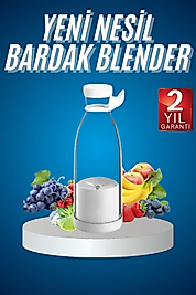 Meyve Sıkacağı Taşınabilir USB Elektrikli Blender Mini