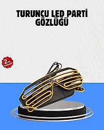 Kutlamalara Renk Katan LED Işıklı Parti Gözlüğü