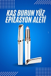 Yüz Epilatör Kıl Kaş Bıyık Tüy Alma Aleti Kaş Bıyık Alma Epilatörü