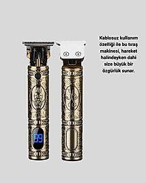 Kablosuz Tıraş Makinesi 1-2 Saat Kesintisiz Kullanım XUCZZZRD378TIRAŞM-1