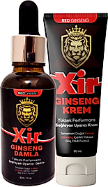 RED GİNSENG XİR ÖZEL KARIŞIM 30 ML + XİR ERKEKLERE ÖZEL KREM EFFECT 50 ML