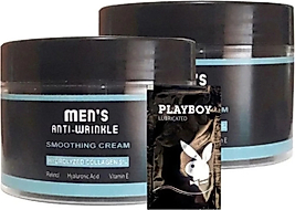 SÜPER MEN'S 2ADET 100 ML SNMP20300 ANTİWRİNKLE ERKEK YÜZ CİLT KREMİ SMOOTHİNG CREAM + YANINDA JEL