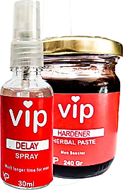 VİP ERKEKLER IÇİN DELAYSPRAY + VİP PERFORMANSMACUNU