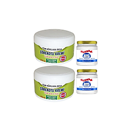 ÇÖREK OTU KREMİ GREEN BOX 2 ADET 200 ML + 2 ADET SNOW KİTTEN KREM 50 ML / SETİ