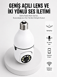 Akıllı Güvenlik Kamerası Full HD Görüntü ve Gece Görüş Özellikli Yeni Nesil