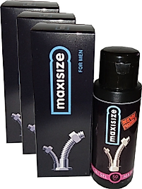 HİNTOHU ERKEKLERE ÖZEL FOR MEN MAXI SIZE LUBRİCANT JEL 50 ML 3 ADET