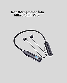 Bluetooth Kulaklık Ergonomik Tasarım IPX4 Suya Dayanıklı XUCZA21KULAKLIK-5