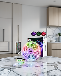 10 metre LED şerit Bluetooth ve USB ile kontrol edilebilir XUCZ10MŞERİTLED
