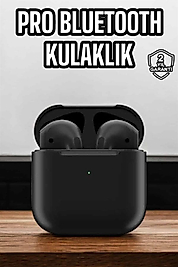 TWS Pro 5 Bluetooth Kulaklık Sensörlü Dokunmatik Kontrol UUCZPRO5SİYAHKULAKLIK2
