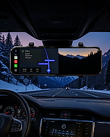 Araç İçi Ayna CarPlay Dokunmatik Ekran UCZZTSAYNACARPLAY-5