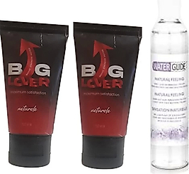 BİG LOVER ERKEKLERE ÖZEL 50 ML JEL - MAXİMUM STRENGTH HARDENİNG GEL FOR MEN 2 ADET - 400 ML JEL