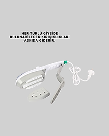 Kompakt Buharlı Ütü 1500W | Tüm Yüzeyler İçin Pratik ve Etkili