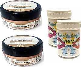 THREE BRAND 50ML ARNAVUT AKLIK KREMİ 2 ADET+FOOT CARE CREAM COOLİNG PEPPERMİNT 50 ML AYAK BAKIM KREMİ NANE FERAHLIĞIVEKOKUSU 2 ADET