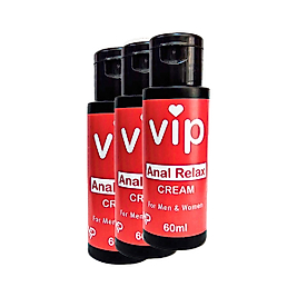 VIP REIAXFOR ANALCREAM 3 ADET BAY BAYAN KREM 60 ML