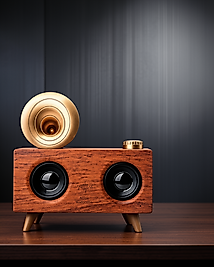 Bluetooth Retro Radyo Hoparlör Ahşap Renk UUCZZZB6SPEAKERRRRR3-1