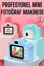 Çocuklara Özel Dijital Fotoğraf Makinesi Mini 1080P HD Kaliteli