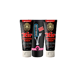 XİR CREAM SERTPENİS 50 ML 2 ADET + MAXİ SİZE CREAM 50 ML ERKEĞE ÖZEL SERTPENİS SET