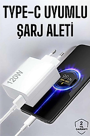 Type-C 120W Şarj Aleti UUCZ120WŞARJ1-1