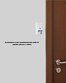 Kablosuz Kapı Zili Kolay Kurulumlu Modern Kullanım