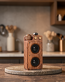 Retro Tasarım Bluetooth Hoparlör 1800mAh UCZZZA8SPEAKER-3