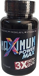 MAXİMUM POWER MAXİMUM ASİMOX MAXIMUM POWER MAX ERKEK PERRFORMANSS 30 LU