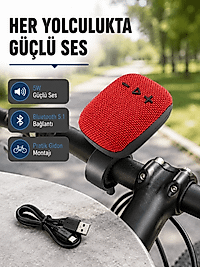 Taşınabilir Kablosuz Hoparlör – 5W Güç, TWS Bağlantı ve 800mAh Pil