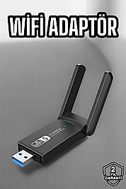 USB 3.0 Wifi Alıcı 1200 Mbps Çift Bant UUCZWİFİADAPTÖR2