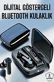 Bluetooth Kulaklık Dijital Göstergeli Kablosuz Uzun Pil Ömrü