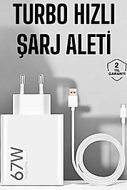 Şarj Adaptörü 67W Hızlı Şarj Turbo Type-C Uyumlu UUCZ67WŞARJ3