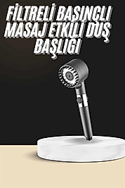 Duş Başlığı 3 Modlu Masajlı Su Tasarruflu UUCZZZDUŞBAŞLIĞIIIIII1