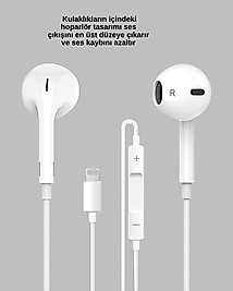 Ergonomik Tasarımlı Stereo Ses Performanslı Kablolu Kulaklık