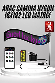 Matrix Led Dijital Ekran Kumandalı LED Ekran Yazı