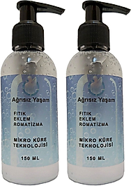 AĞRISIZYAŞAM JELİ: 2 ADET MİKRO KÜRE TEKNOLOJİSİ 150 ML JEL