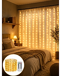 Dekoratif Perde Peri Led Günışığı 8 Fonksiyonlu UCZZZ3X3GÜNIŞIĞIKUMANDALIPERDE-8