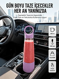 Sağlıklı Yaşam İçin 400 ml Taşınabilir Blender