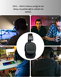 Kristal Netliğinde Ses ve Güçlü Baslı Kablosuz Kulak Üstü