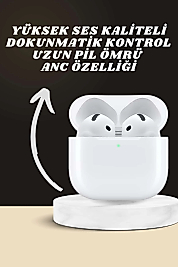 7 Kordonlu Akıllı Saat Ve Yeni Nesil Kulaklık Dokunmatik Ekran Android ve İOS Uyumlu