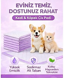 Yıkanabilir Kopitoneli sıvı geçirmez kedi /köpek çiş pedi  -ölçüler 100 x 120