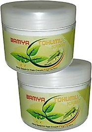 VÜCUT AGRILARINI GİDEREN BAMYA TOHUMU MESAJ KREMİ 100 ML X 2 ADET